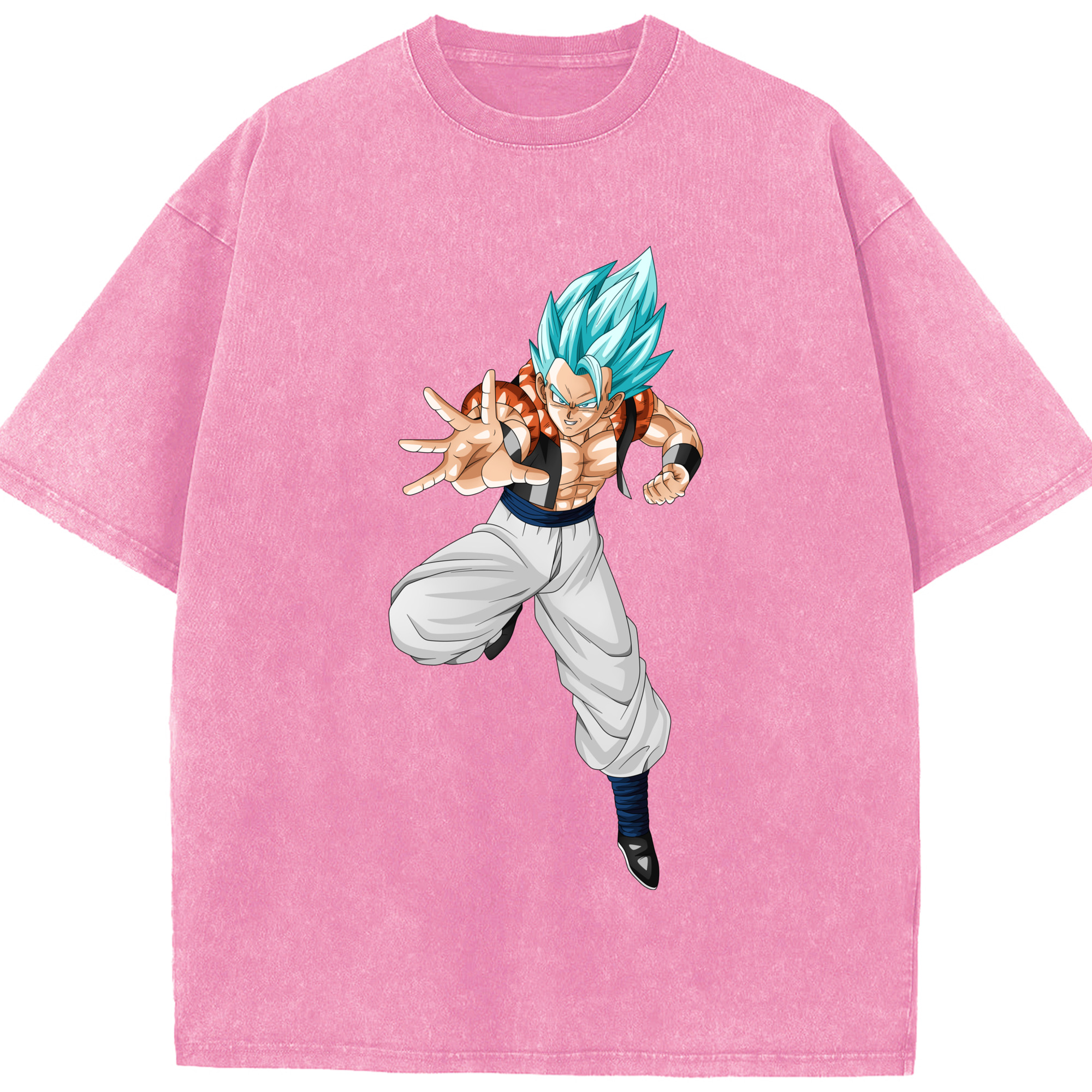 （画像用） ドラゴンボール ベジータ四世（Bejīta Yonsei）DRAGON BALL Vegeta IV 綿100% ヴィンテージ風 半袖Tシャツ（フロントプリント）